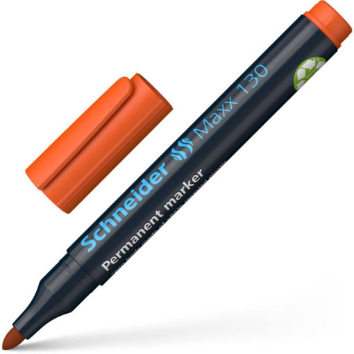 Picture of SCHNEIDER PERMANENT MARKER BULLET ORANGE